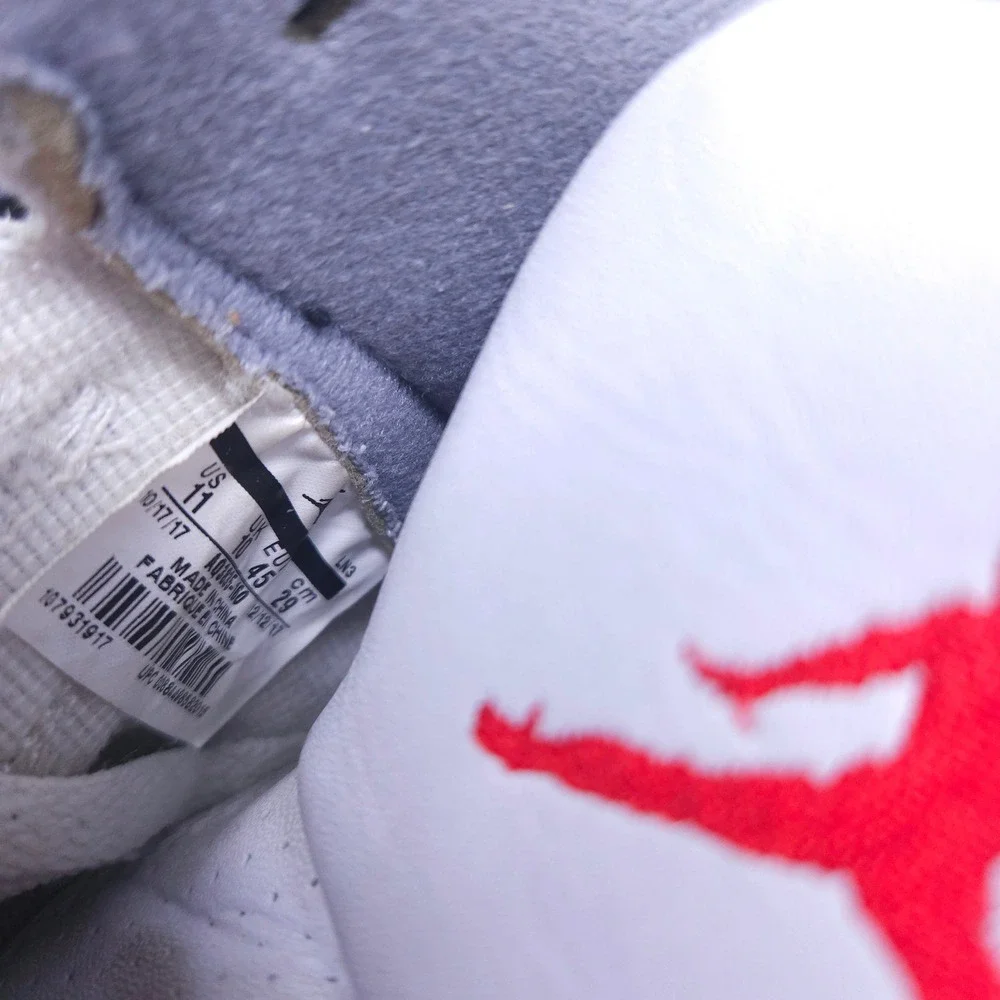 Air Jordan 3 Retro Tinker NRG White Fire Red Navy AQ3835-160 Mens 11 Sneaker